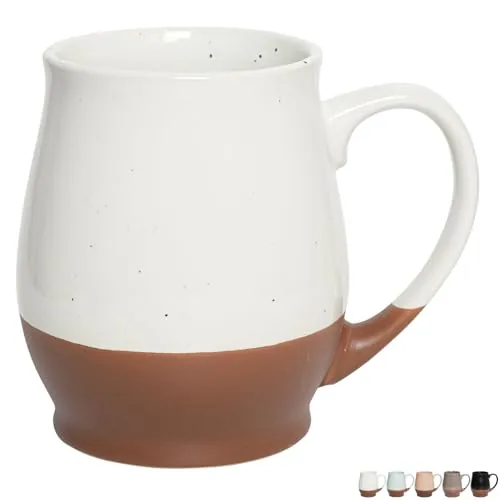 Reactive Oversized Mug, 24 oz, White