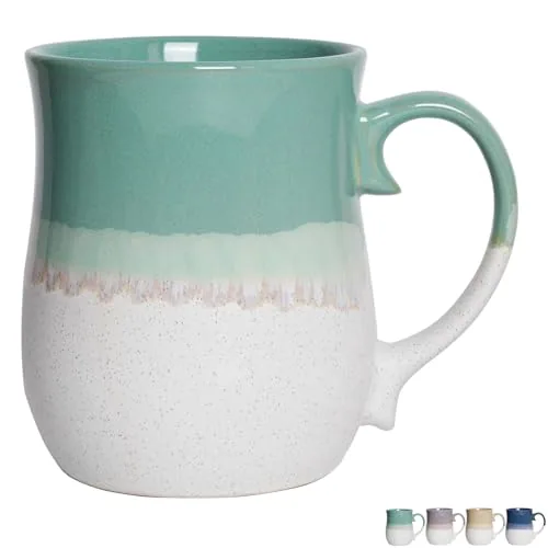 Reactive Oversized Mug, 26 oz, Mint Green