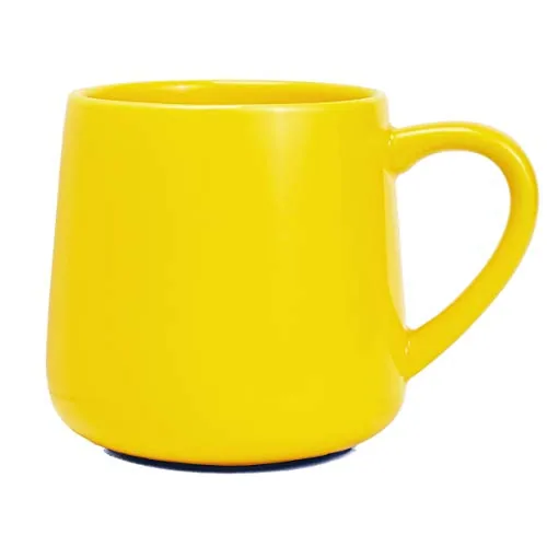 Glossy Coffee Mug, 18 oz, Yellow
