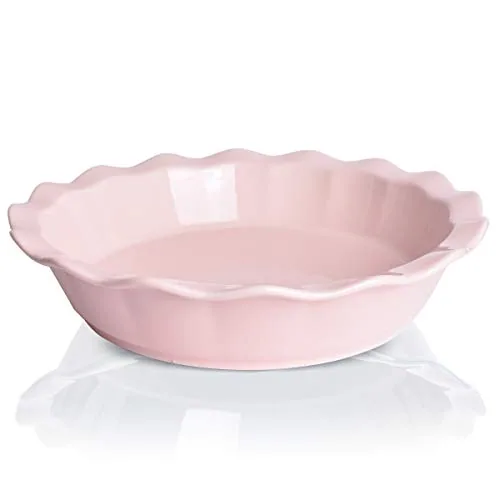 Pie Dish, 50 oz, Pink