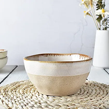 A Bosmarlin mug in a reactive glaze