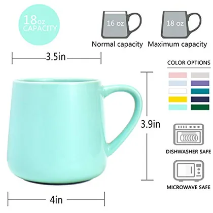 A Bosmarlin mug in a reactive glaze