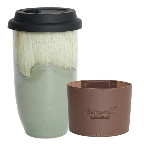 Reactive Travel Mug, 16 oz, Pale Green